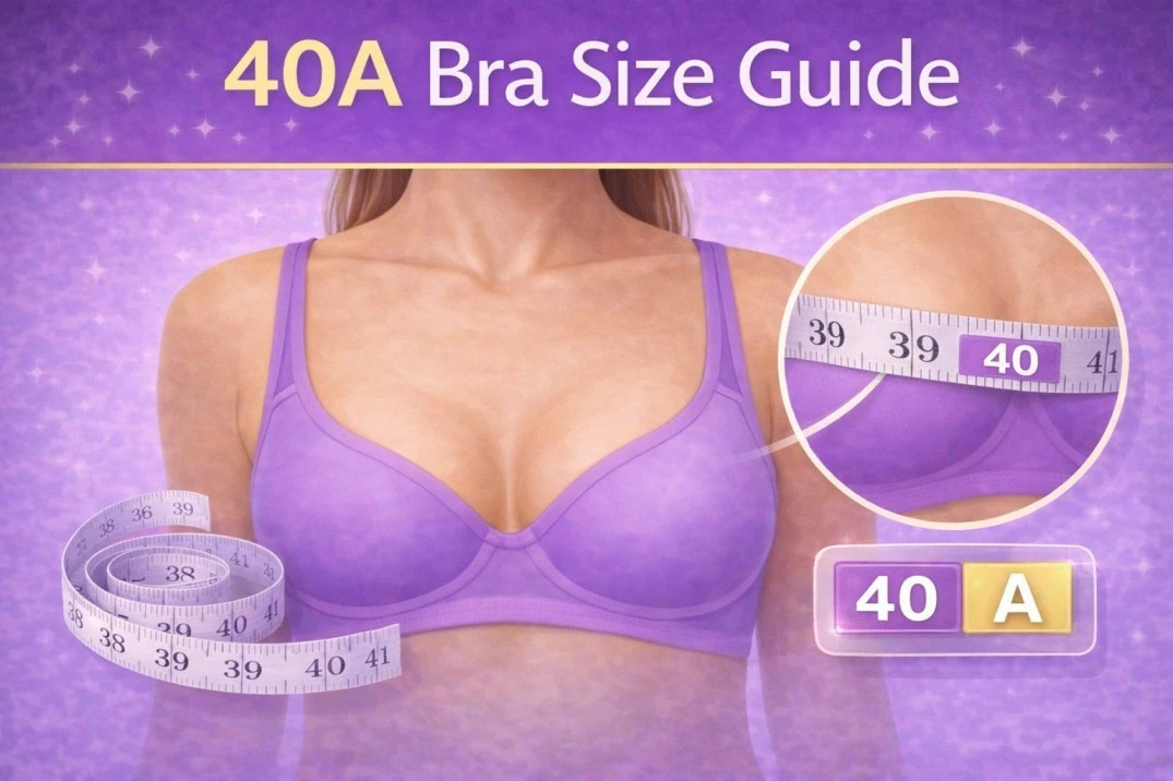 40A bra size guide